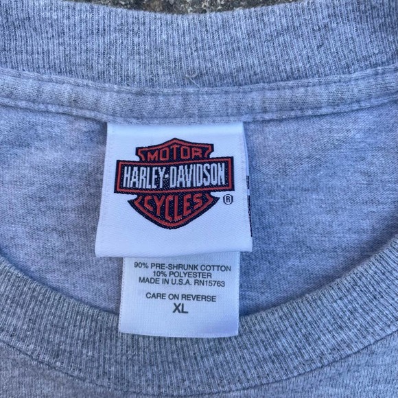 Y2K Harley-Davidson Pirate Treasure T-Shirt Men's XL - Picture 5 of 5